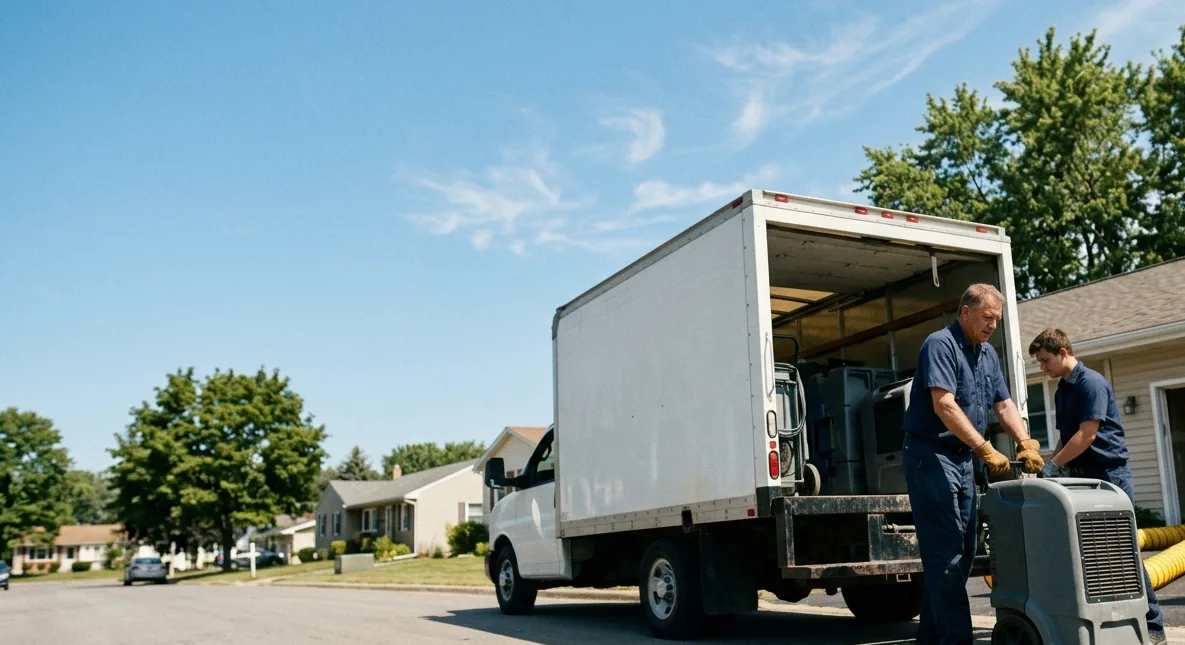 Water Damage Cleanup in Stoughton, WI near me